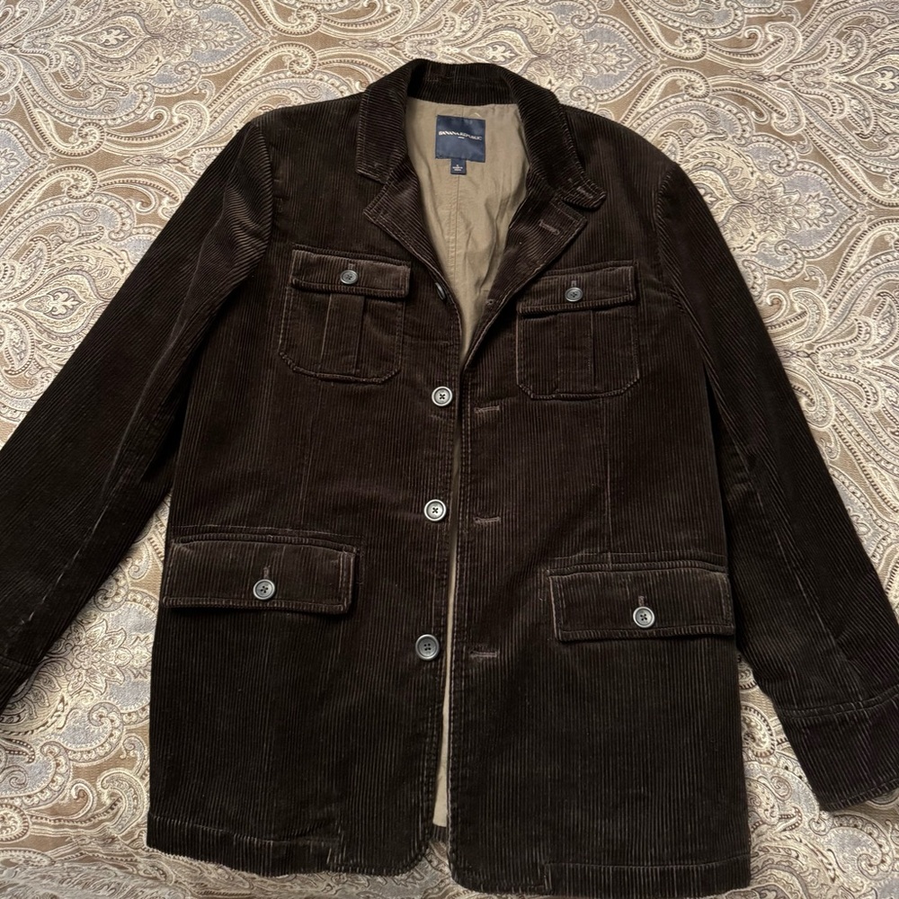 Banana Republic Men's Brown Corduroy Jacket